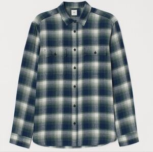 H&M Men's Cotton Button-Up Shirt
